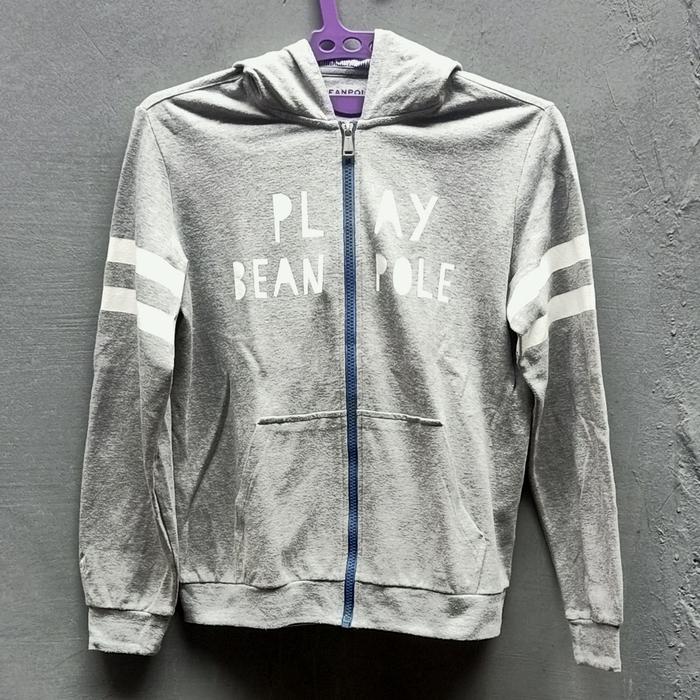 Hoodie Jacket BEANPOLE | Grey | Original | Thrift Bekas Preloved Second