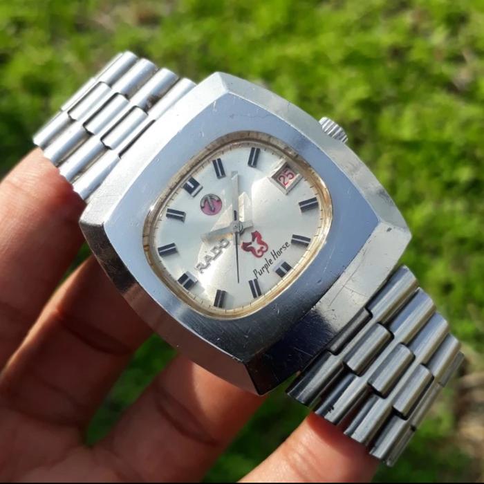 jam tangan Rado Purple Horse original 100% Automatic rare