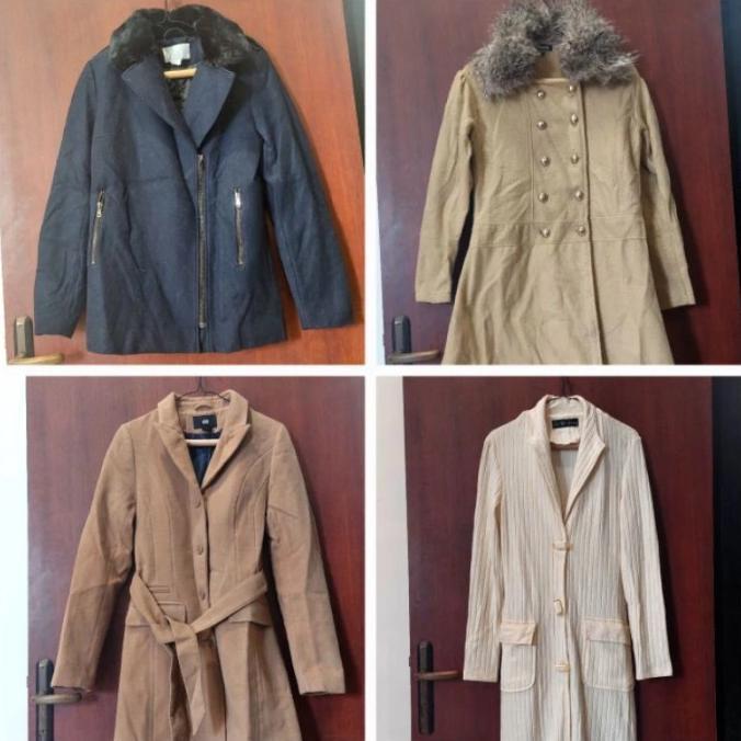 PRELOVED & NEW JAKET WANITA HNM JACKET WINTER COAT OUTERWARE fur bulu