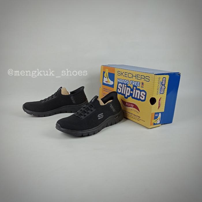 Skechers Sport Active Arch Fit Vista A SPIRATION size 36 Bnib Original - SNEAKERS SLIP ON WOMEN BLAC