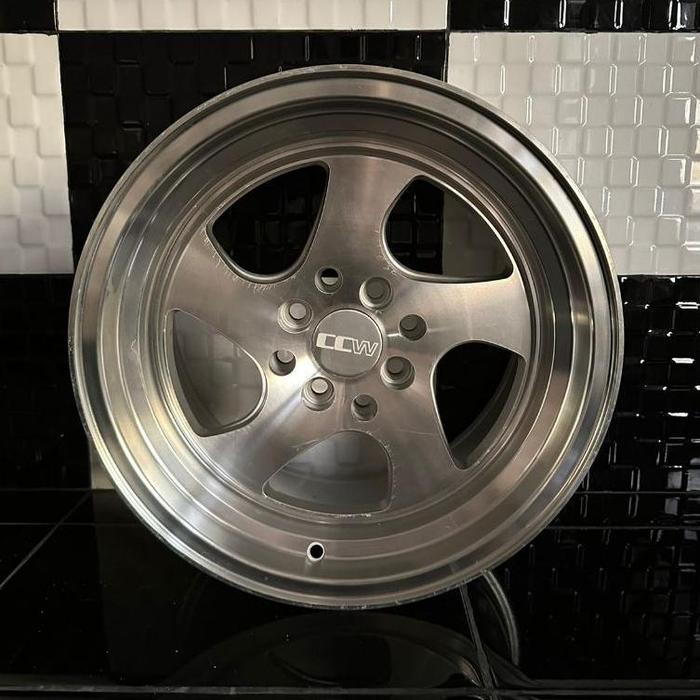 (TERBARU) VELG CCW R15 LEBAR 7-8,5 ET 35-25 VELG MOBIL RING 15 BARU