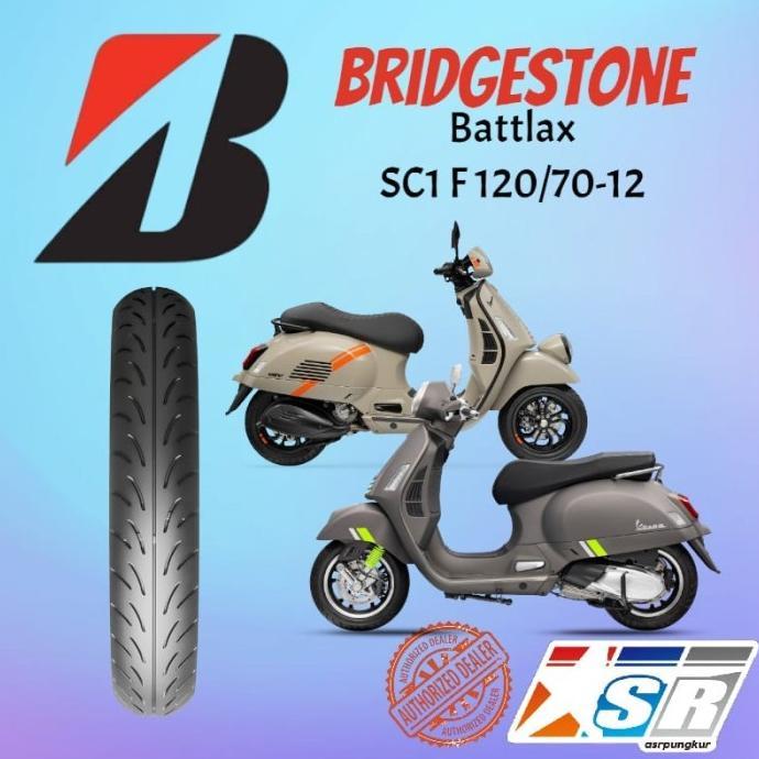 Ban Bridgestone Battlax Sc F 120/70-12 Honda Scoopy Vespa MSX1