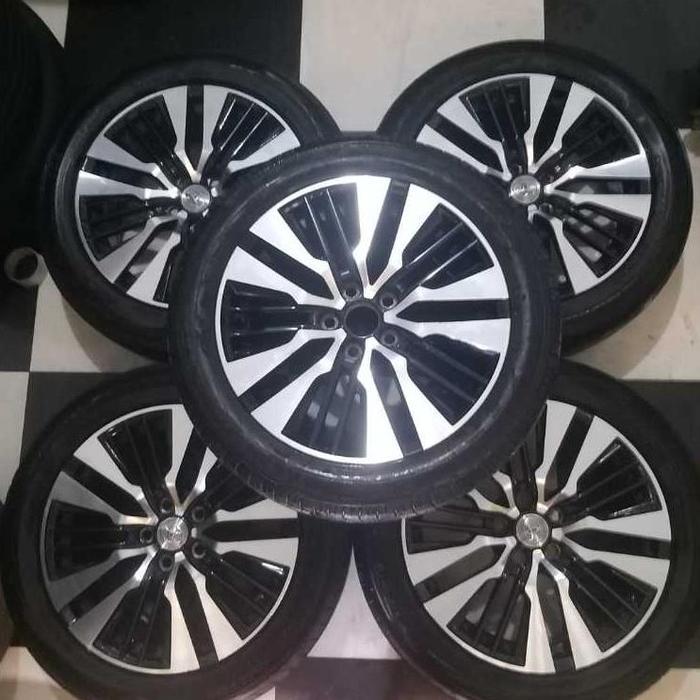 (TERBARU) VELG ORIGINAL ALPHARD TRANSFORMER GEN 3 R18 BAN DUNLOP 235/50 VELG OEM ALPHARD SECOND BEKA