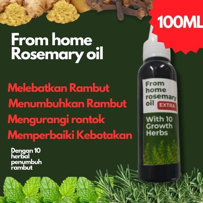 Ready (PRE ORDER) From Home Rosemary Oil 100ml