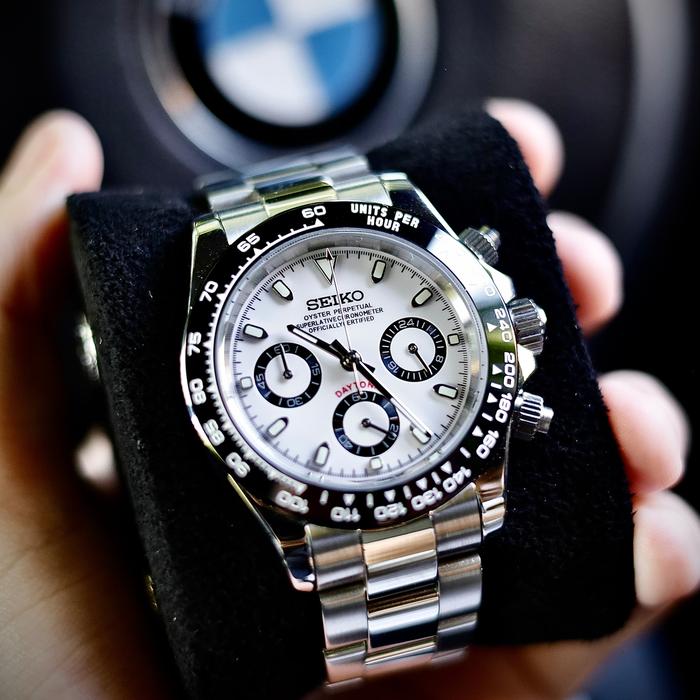 Seiko Mod Daytona Panda VK63