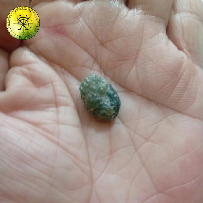 batu alam fosil relik sejenis mustika telur kodok