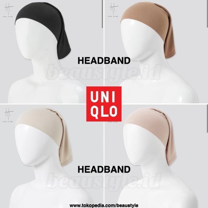 UNIQLO Airism Hana Tajima Headband / Hijab / Ciput Ninja Inner Hijap