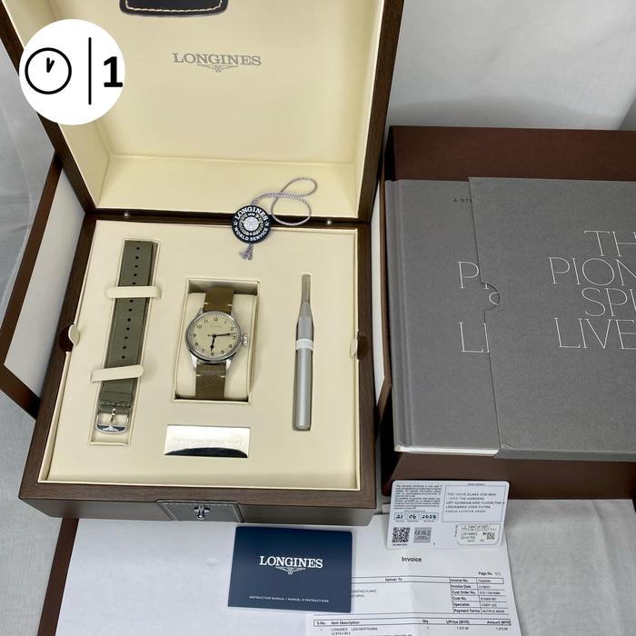 [For Sale] Longines Heritage Military L28194932 Like New (2023)