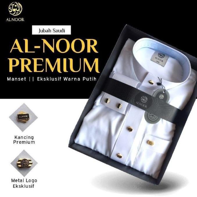 ALNOOR POLOS PREMIUM POLYESTER - Jubah Gamis Al Noor An Noor Annur