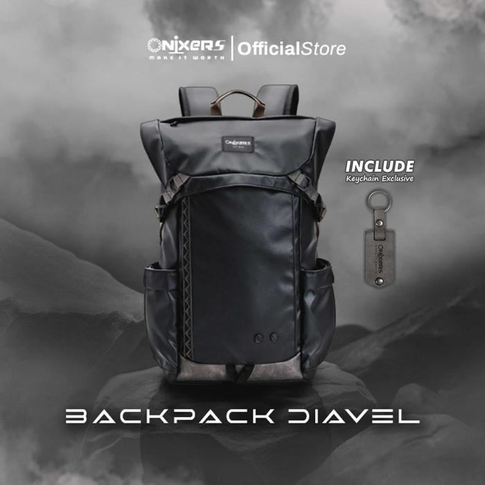Onixers DIAVEL Tas Backpack Pria Waterproof