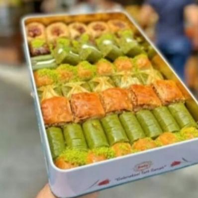 Ready Baklava Safa 100% Original Turki Kemasan Paper Box Makanan Khas Turki