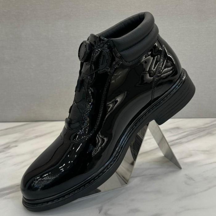 sepatu pdh bots bocorocco /pdh bocorocco tinggi glosy
