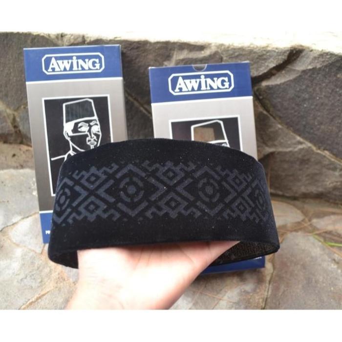 Awing Songkok Laser / Peci Awing Motif Laser Awing Original Tbk