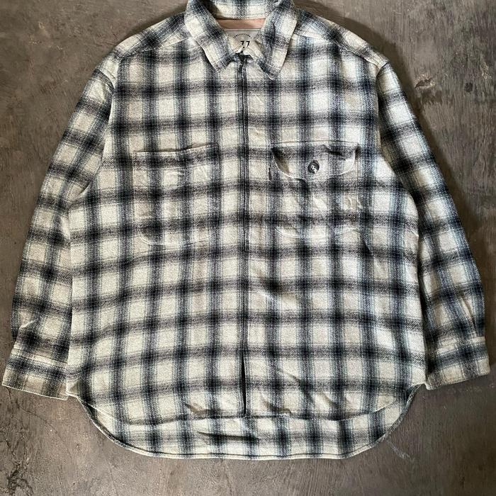 Flannel Veterano Wool Double Pocket Zipper Jacket Pazzo Company