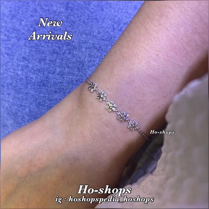 Gelang Serut Mas Putih Kadar 750 Asli Emas