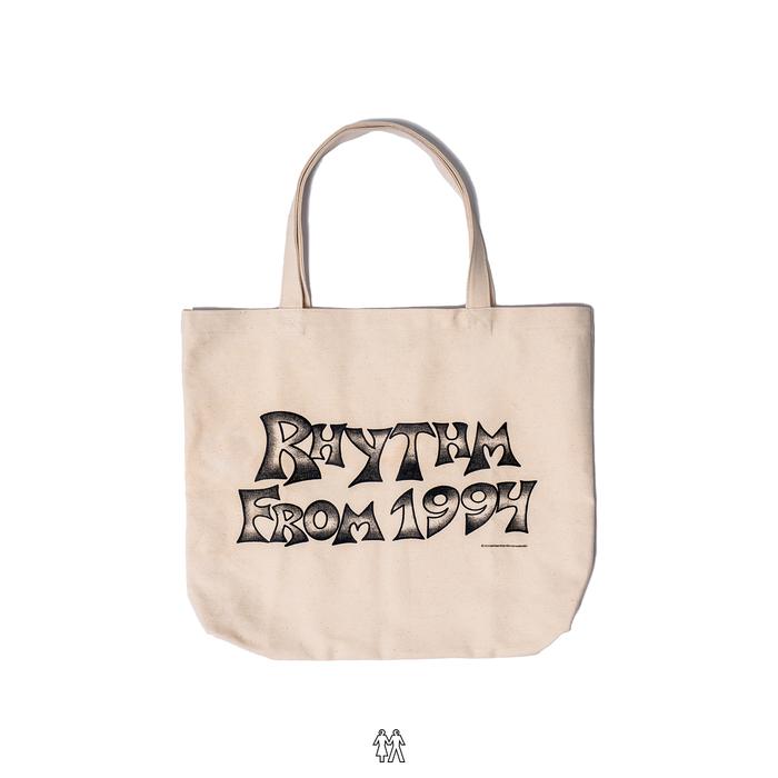 GIGI BAND MERCHANDISE - Tas - Tote Bag - RHYTHM FROM 1994 Hitam (Canvas)