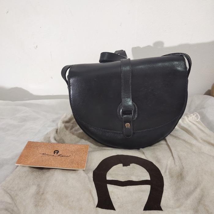 Shouder bag Aigner black italy