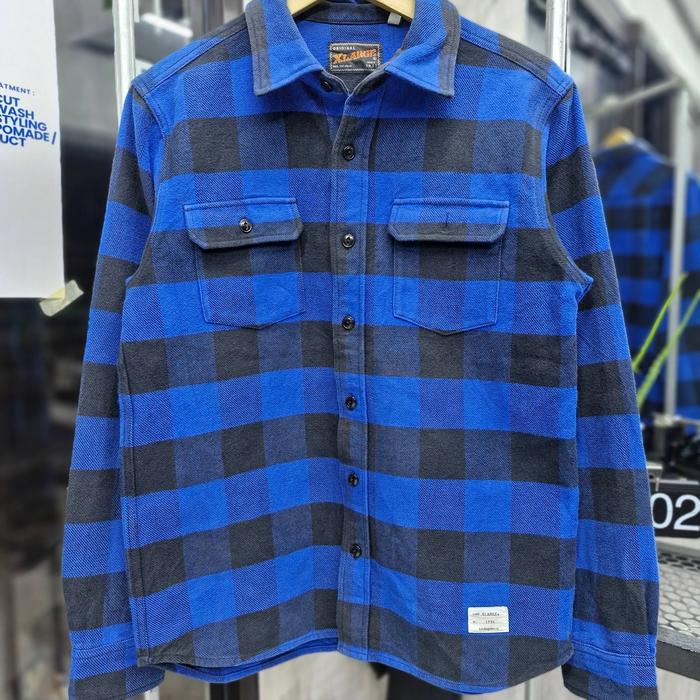 kemeja flannel heavy weight xlarge size M