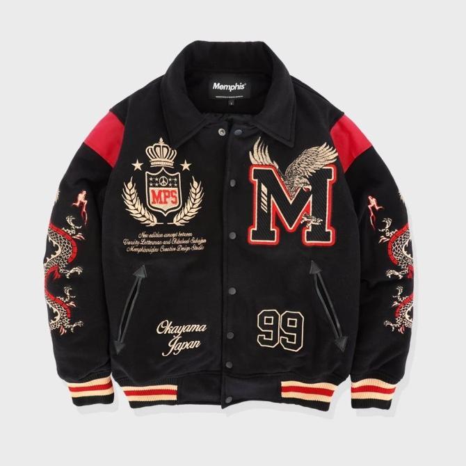 (PROMO) MEMPHISORIGINS - JACKET VARSITY OKAYAMA UNISEX (LIMITED EDITION)