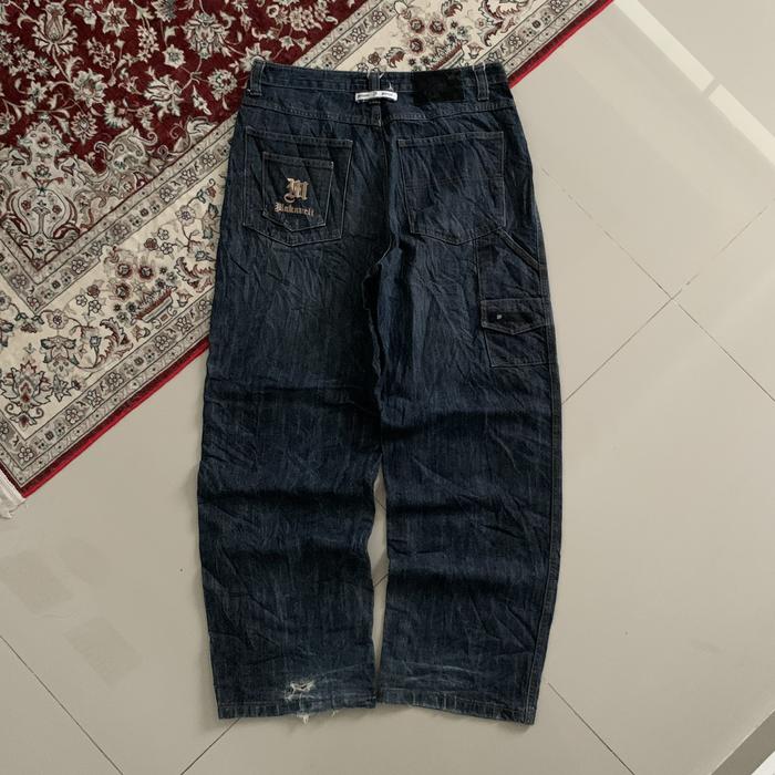 Vintage 2Pac Makaveli Y2k Carpenter Baggy Denim