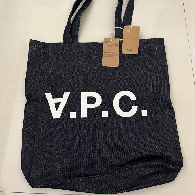 APC Denim Laurie Tote - Blue