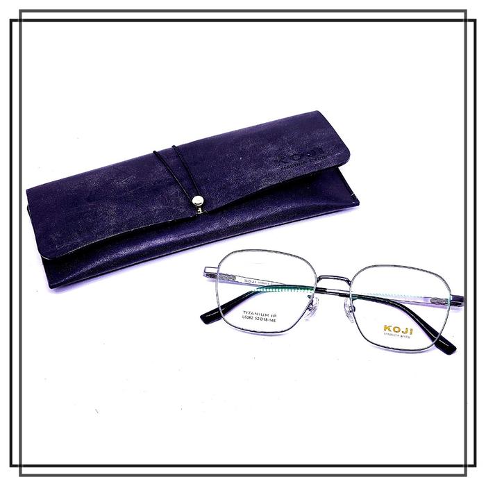 FRAME KACAMATA TITANIUM KOJI 5382 Model Keren Elegan Gagang LENTUR Ringan Kuat Awet Kualitas Bagus O