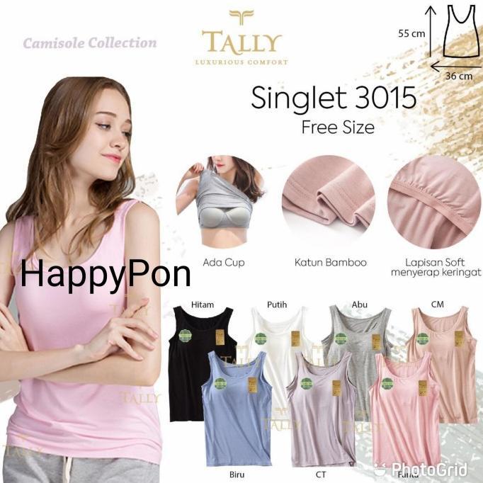 Tanktop bra tali besar Tally S 3015