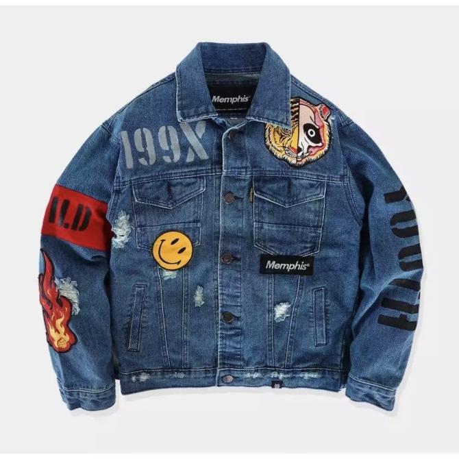 (PROMO) MEMPHISORIGINS - JACKET DENIM TIGRIS MEMPHISORIGINS (LIMITED EDITION)
