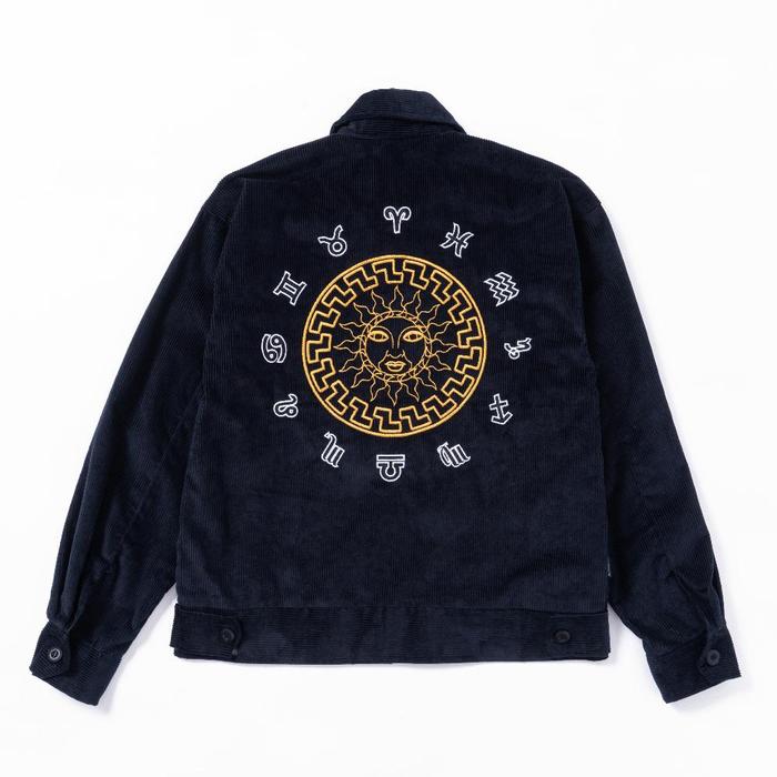 BLACKSEVEN | CORDUROY WORK JACKET | ZODIAC NAVY