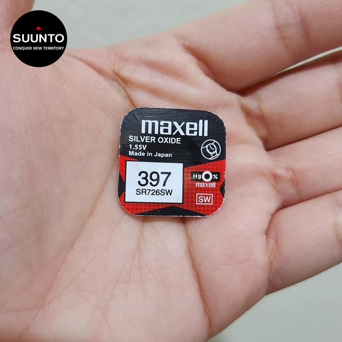 Battery Maxell SR726SW Baterai SR726 SR 726 SW 397 Baterai Batre Batere ORIGINAL MADE IN JAPAN