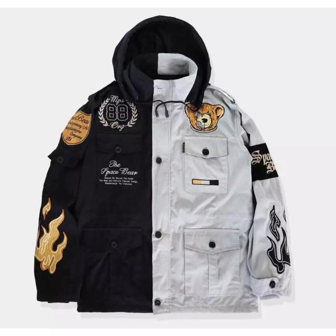 (PROMO) MEMPHISORIGINS - JAKET PARKA SPACEBEAR TERBARU UNISEX LIMITED EDITION