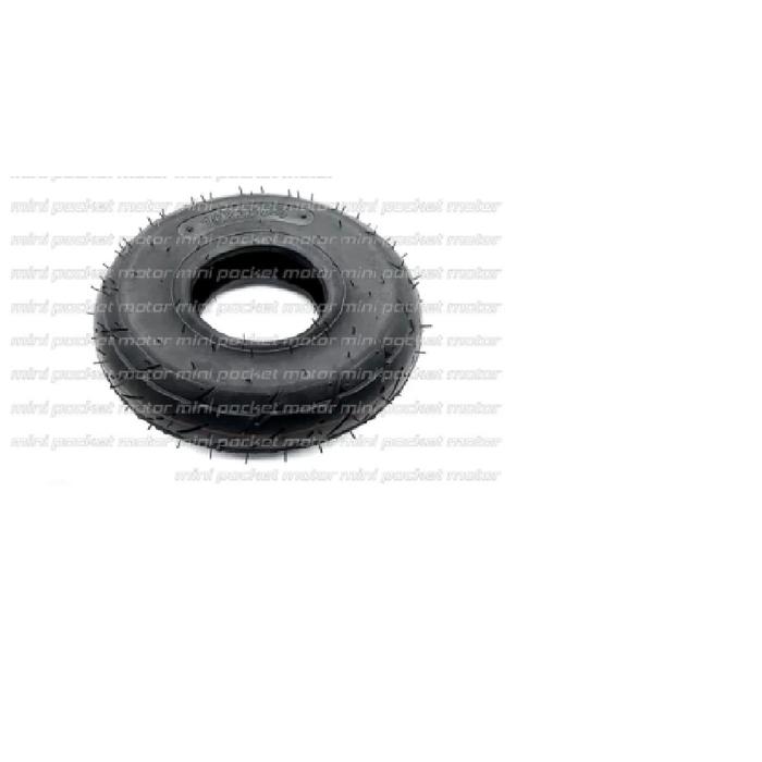 Ban 10x350-4 Mini ATV Scooter Goped Ban Luar ATV Ring 4 Motif Aspal