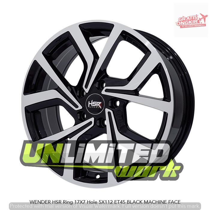 VELG HSR MOBIL OEM MERCY R17 PCD 5 X 112 E 250 E 180 C 200 C 180