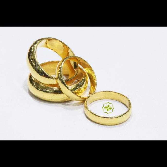 Cincin Polos Emas 24 karat