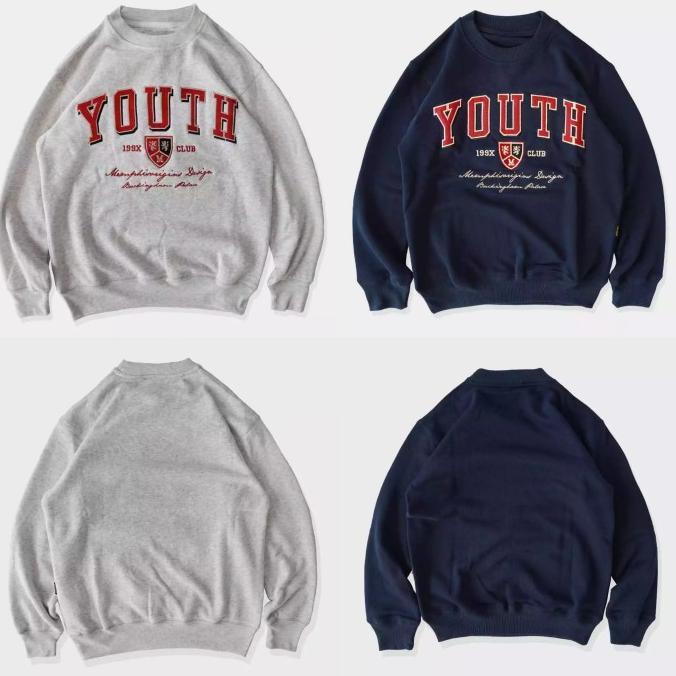 (PROMO) MEMPHISORIGINS - CREWNECK SWEATSHIRT PALACE UNISEX PRIA WANITA