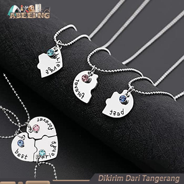 Kalung Persahabatan 3 Orang Magnet Kalung Best Friend Forever