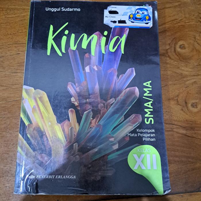 Buku Kimia Kelas 12 XII Kurikulum Merdeka Preloved