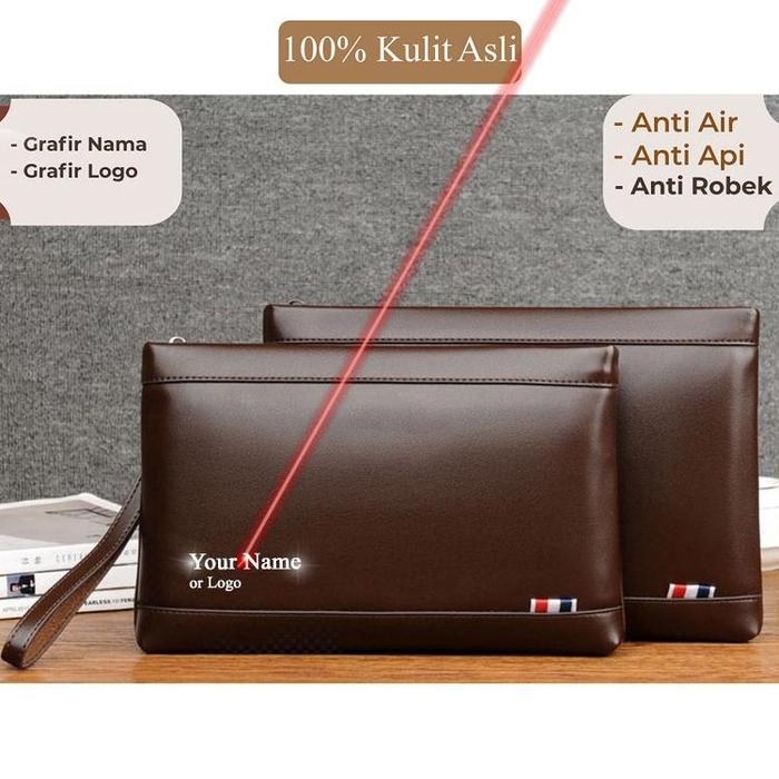 Clutch Bag Kulit Sapi Asli XZ2