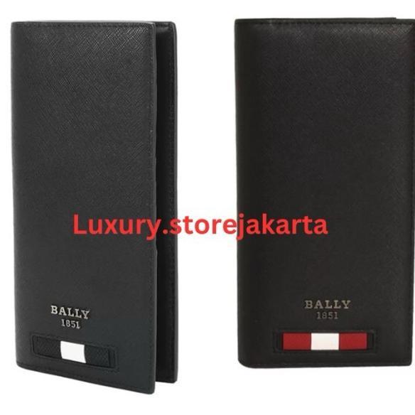Dompet Pria Bally Long Wallet Bhar Original 100% Authentic Terlaris