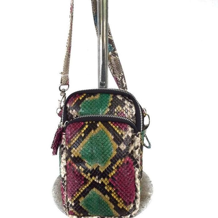 tas hp kulit ular pyton asli