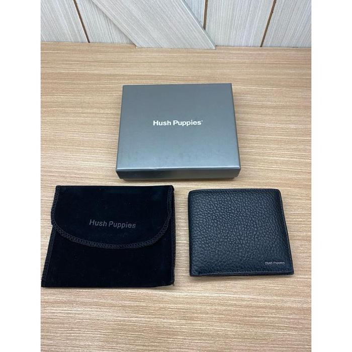 Ready Dompet Pria kulit Wallet mens RFID Hush puppies Original 100%( Free BOX)