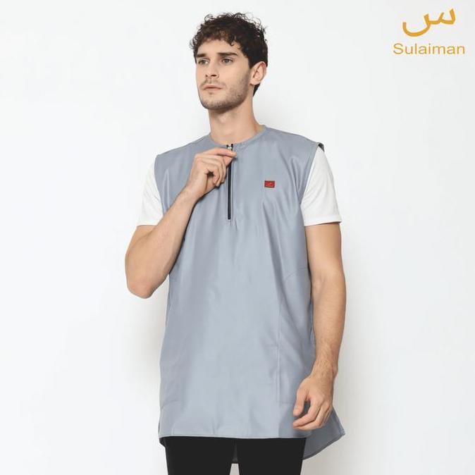 Rompi Shalat Sholat Pria Rosal By Sulaiman Motif Polos