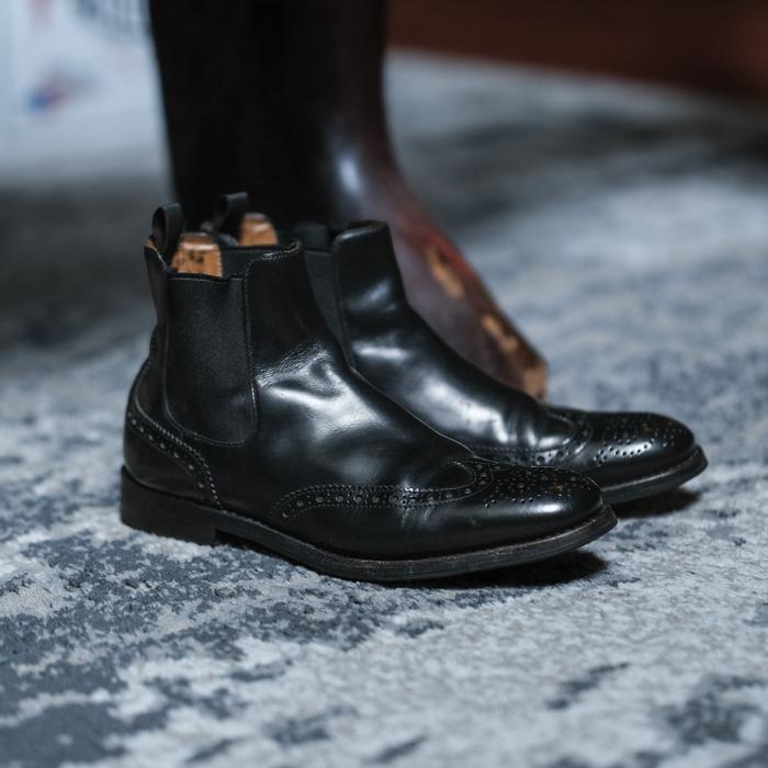 Church Women's Ketsby Black Leather Chelsea Boots Original Made In England
