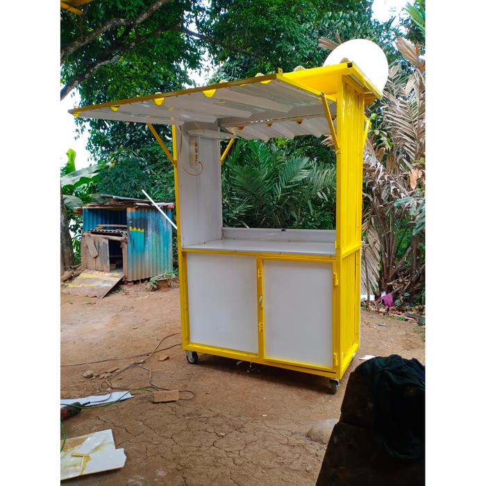 Booth Kontainer Es Teh Solo Set Termos teh kompor mawar Second