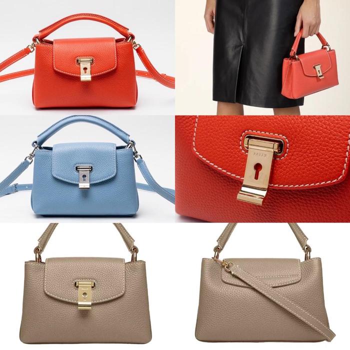BALLY LAYKA XS LEATHER TOP HANDLE BAG ORIGINAL READY STOCK