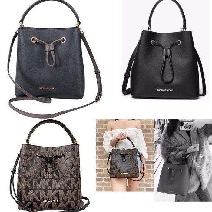 MICHAEL KORS SURI MEDIUM BUCKET BAG ORIGINAL READY STOCK