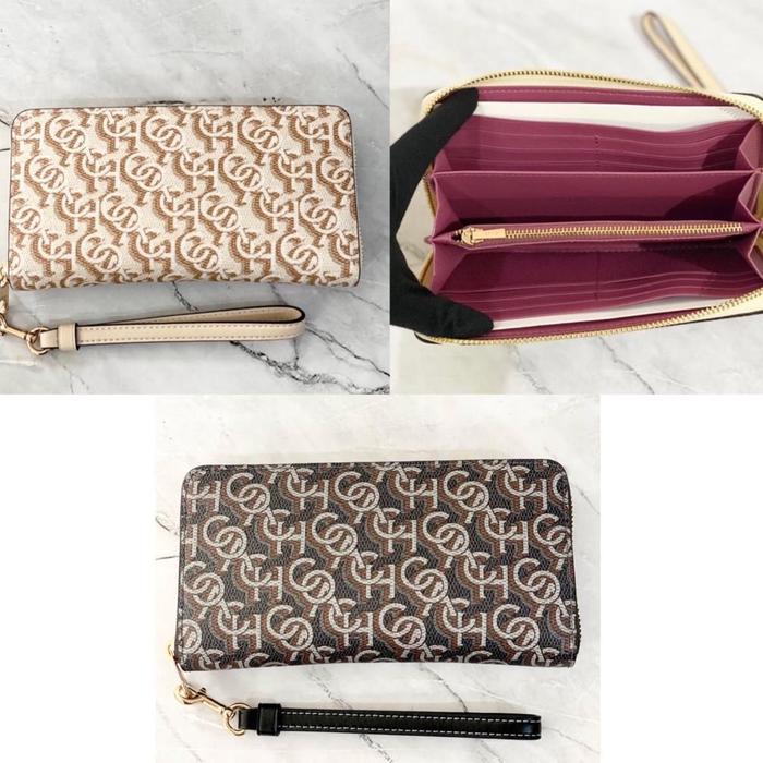 COACH LARGE ZIP AROUND LONG WALLET ORIGINAL READY STOCK