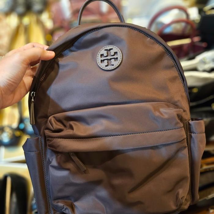 TB Ella Nylon backpack tempranillo authentic