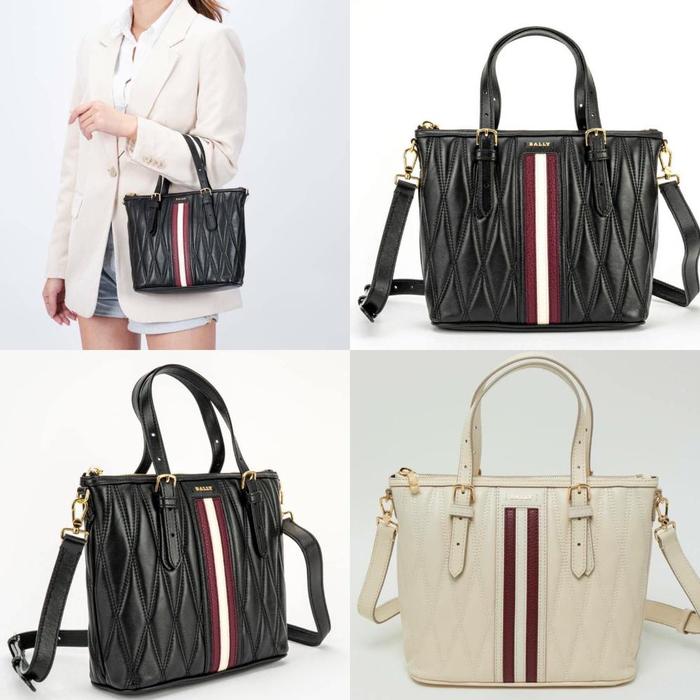 BALLY DAMIRAH SMALL LEATHER TOTE BAG ORIGINAL READY STOCK