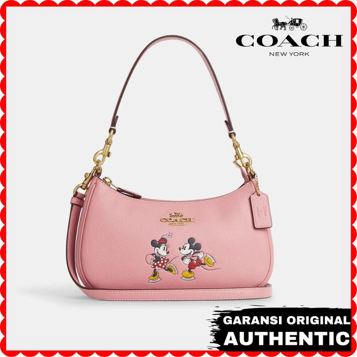 Tas Coach Wanita Disney X Teri Shoulder Bag Original Store Branded Authentic